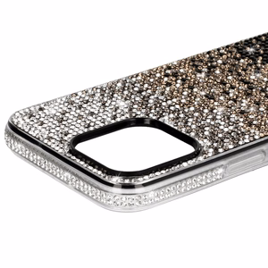 Viedtālruņa apvalks Tel Protect Diamantiskais iPhone 13 Pro Max melns