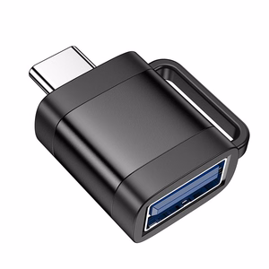 adapteris OTG USB C do USB A Hoco 3A UA31C melns