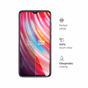 Tempered glass to Xiaomi Redmi Note 8 PRO Blue Star