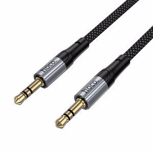 Kabelis AUX Jack 3,5 mm uz Jack 3,5 mm Hoco 1,5 m UPA33 melns