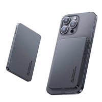 USAMS portatīvais lādētājs bezvadu 5000mAh 20W PD Fast Charge titāna CY Series 5KCD23102 (US-CD231)