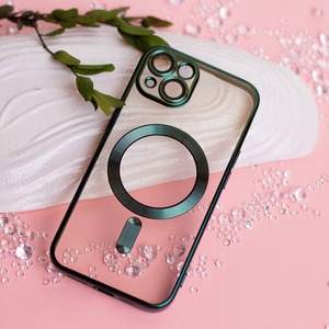 Color Chrome Mag maciņš for Samsung Galaxy S26 zaļš