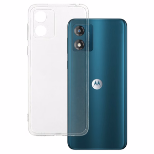 Чехол Ultra Clear 1mm для Motorola Moto E13 прозрачный