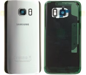 Aizmugurējais vāciņš Samsung G930F S7 sudrabs oriģināls (service pack)