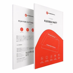 Plēve griešanas iekārtai Forcell F-Protect Flexible TABLET MATT planšetdatoriem līdz 13" 10 gab.