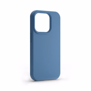 Etteri Silicone case for iPhone 15 Pro Max 6,7" dark blue