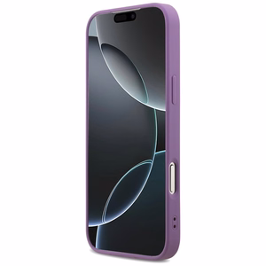 Guess Fixed Glitter Big 4G case for iPhone 17 Pro Max - purple