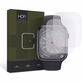 Hidrogēla plēve HOFI HYDROFLEX PRO+ 2-PACK APPLE WATCH 4 / 5 / 6 / 7 / 8 / 9 / SE (40 / 41 MM) CAURSPĪDĪGS