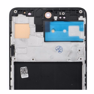 REWA OLED LCD displejs ar rāmi SAMSUNG A51 4G, melns