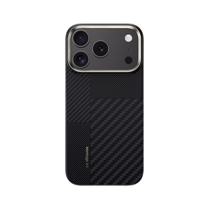 Benks Montage magnētiskais Armor Air Kevlar viedtālruņa apvalks ar metāla rāmi 600D+1500D (MB70) Iphone 17 Pro Max melns