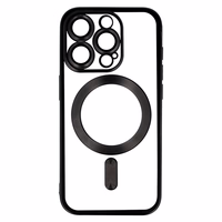 Metālisks MagSafe apvalks iPhone 14 melns