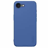 Nillkin Super Frosted Shield Pro viedtālruņa apvalks iPhone 16e - zils