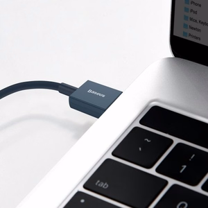 Baseus kabelis Superior USB - Lightning 1,0 m 2,4A zils