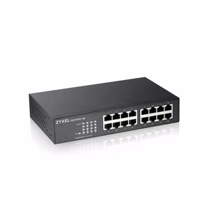 Zyxel GS1100-16-EU0104F – nepārvaldāms, gigabitu Ethernet, tīkla komutators, 16 porti