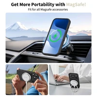 Tech-Protect BasicMag magnētiskais viedtālruņa apvalks iPhone 17 Pro Max - matēts melns