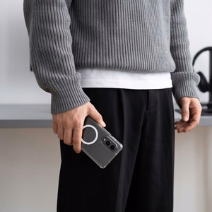 Tech-Protect FlexAir Hybrid MagSafe maciņš Samsung Galaxy Z Fold 8, caurspīdīgs