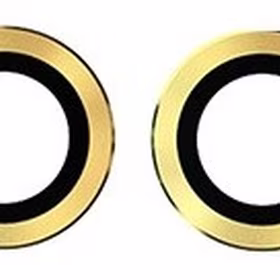 iPhone 14/14 Plus lens for camera with frame Yellow (2pcs) ORG