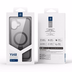 Telefona maciņš Dux Ducis Yind 360 Ring Stand Apple iPhone 16 Pro melns