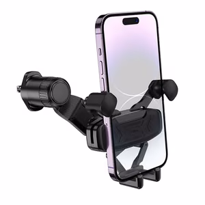 Gravity car phone holder Hoco air vent H66 black