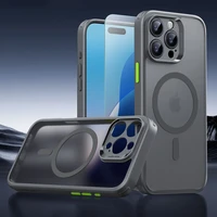 ESR Classic Pro Set Halolock MagSafe Viedtālruņa apvalks iPhone 16 Pro - pelēks