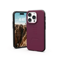 UAG Civilian Magnētiskais viedtālruņa apvalks iPhone 15 Pro - violeta