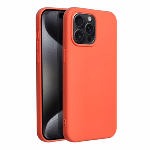 Case for iPhone 15 PRO MAX Silicone peach