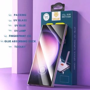 Rūdīts stikls 3D Design UV Glue Huawei P60 Pro (Blister)