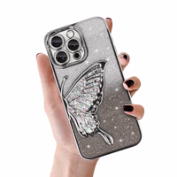 Tel Protect Butterfly ūdensizturīgs viedtālruņa apvalks iPhone 17 Pro Max - sudrabains