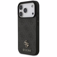 Guess 4G Small Classic Logo MagSafe futrālis iPhone 17 Pro - melns