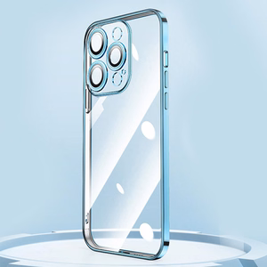 Joyroom Chery Mirror apvalks iPhone 13 Pro metāla rāmis sudraba (JR-BP908 sudraba)