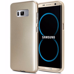 Mercury I-Jelly vāciņš ierīcei Samsung Galaxy S8+, zelta krāsā