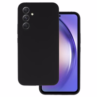 Silikona Lite viedtālruņa apvalks Samsung Galaxy A55 5G melns