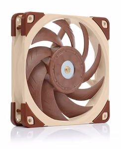 Noctua NF A12x25 ULN case fan 12 cm beige red