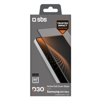 SBS Tempered Glass D3O ar rāmi viedtālrunim Samsung Galaxy S25 Ultra