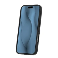 Silikona Thin Mag maciņš for iPhone 16 6,1" melns
