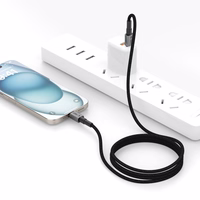 Tech-Protect UltraBoost DNA USB-C PD60W/3A kabelis 50cm - pelēks