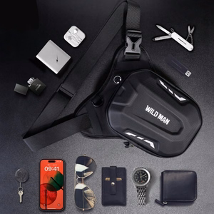WILDMAN ceļojumu soma velosipēda rāmim ar rāvējslēdzēju, 1L (4 "- 7"), M20, zaļa