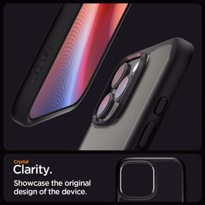 Spigen Ultra Hybrid apvalks iPhone 16 Pro Max - matēts melns