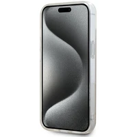 DKNY IML Mono un svītras Magnētiskais viedtālruņa apvalks iPhone 15 / 14 / 13 - rozā