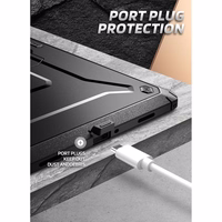 Supcase Unicorn Beetle Pro korpuss Samsung Galaxy Tab A11+ - melns