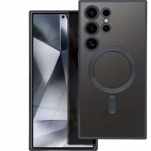 ELECTRO MAG COVER apvalks saderīgs ar Magnētisko SAMSUNG S25 FE melns