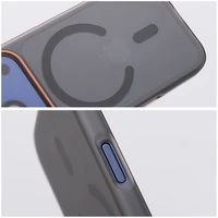 Case GO ORANGE compatible with MagSafe for XIAOMI Redmi Note 15 Pro 4G black