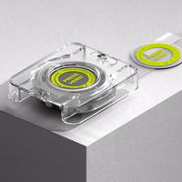 Ringke rūdītā stikla Pro 2 daļu komplekts Samsung Galaxy Watch 8 46mm - caurspīdīgs