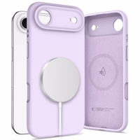 Tech-Protect Silikona Magnētiskais viedtālruņa apvalks iPhone 17 Air - Violeta