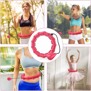 Smart Hula Hoop HHP007 vingrošanas riņķis, rozā