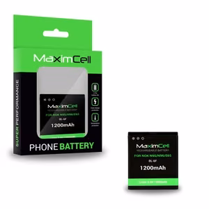 Maximcell аккумулятор для Nokia N95/N96/E65 (BL-6F) 1200mAh Li-ion
