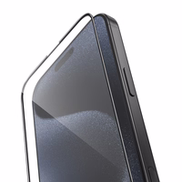 Borofone Rūdīts stikls BF8 Diamond Armor Full Screen 5D Large Arc priekš Iphone 16 Pro Max - 10 gabali