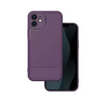 Viedtālruņa apvalks vienkāršs oglekļa iPhone 12 6,1 violeta
