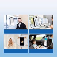 Joyroom Defender Series apvalks iPhone 13 Pro izturīgs korpuss ar āķiem statīvs caurspīdīgs (JR-BP955)