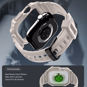 SPIGEN RUGGED ARMOR maciņš ”PRO” V2 APPLE WATCH 10 / 11 (46 MM) DUNE BEIGE